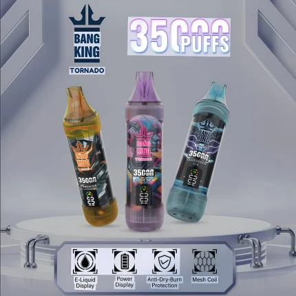 買五送一 Bang King 35000 Puffs大容量拋棄式